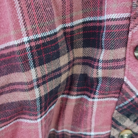NWT plaid tunic top - Picture 4 of 5
